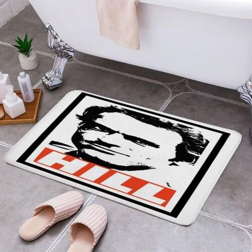 Terence Hill 3D Print Doormats Rectangle Non-Slip DoorMat Bedroom Kitchen Entrance Print Door rugs Dropshipping