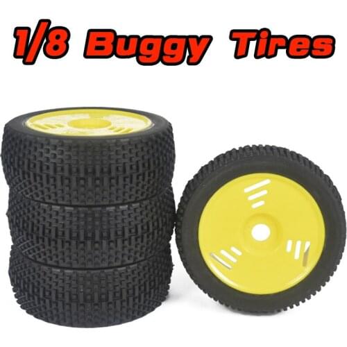 1/8 RC Parts Remote Control Model Car Parts Off-road Vehicle Buggy Tire Tires Wheel 115mm*42mm Adapter 17mm 8065