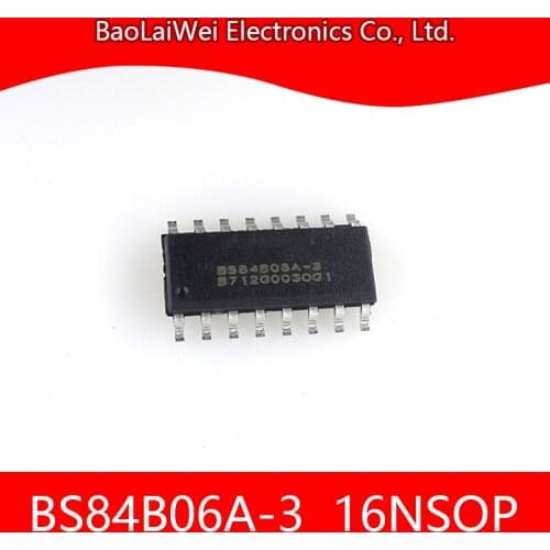 200pcs BS84B06A-3 16NSOP chip Electronics Electronic Components Integrated Circuits Active Touch A/D Flash MCU