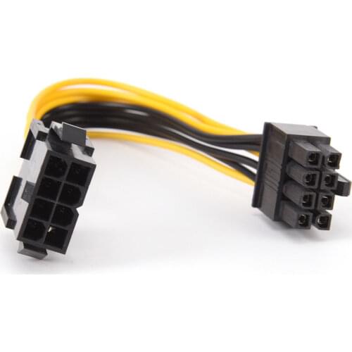 8 Pin to 8 Pin ATX EPS Male to Female Power Extension PSU Mainboard Power Extension Adapter 8pin CPU Power Extention Cable