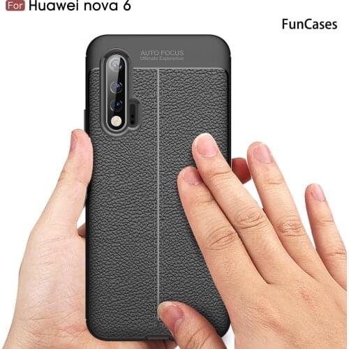 Flips Case For Huawei Nova 7i Solid Color Lychee Pattern Shell Coques Huawei carcaso Nova 7 Pro Mate 40 6 Maimang 9 Plus SE 30 8