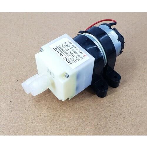 DC 12V JSB3329042 Mini Mute Suction Water Pump+Bracket Large Flow Self-priming Diaphragm Pump Low Noise for Water Fish Tank