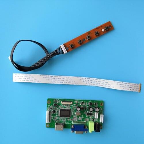 For B156XTN08.1 KIT VGA 30Pin EDP LED monitor SCREEN display LCD 15.6" DRIVER Controller board DIY 1366X768