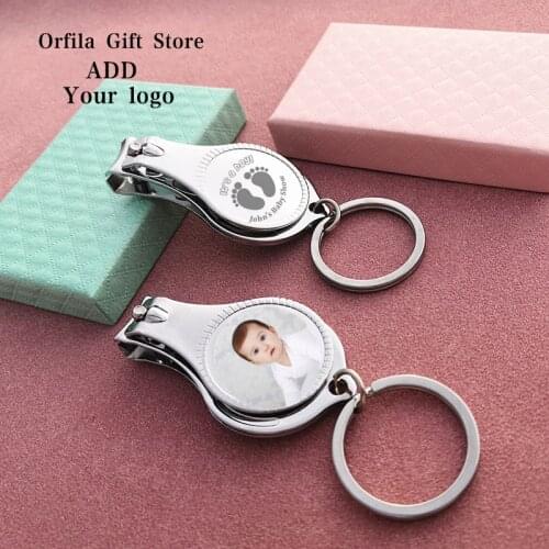 Custom Wedding/Birthday Babies Welcome Party To Give Back Gifts/Beer Opener Keyring Nail Clippers Baby Shower Souvenirs Birthday