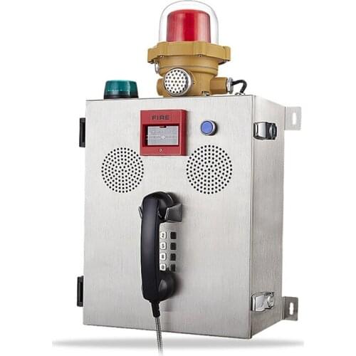 KNTECH stainless steel body Fire call box Weatherproof IP65 or IP66 KNZD-41 Fire call phone