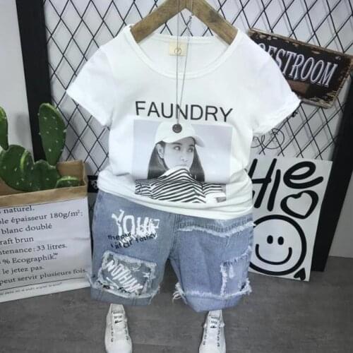 Kids Clothing Sets Summer Boys Clothing Set Children T-Shirt + Shorts Kids 2pcs Sport Suits Boys Tracksuits Costume 2-6Year