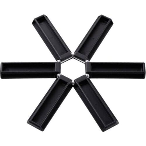 Creative Folding Heat Insulation Pot Pad Non Slip Foldable Bowl Cup Coaster Heat Resistant Placemat Portable Table Mat