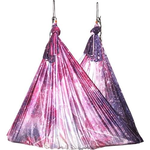 New Anti-gravity Swing Aerial Yoga Hammock Flying Yoga Bed Inversion Trapeze Home Yoga Fitness Gym Equipment