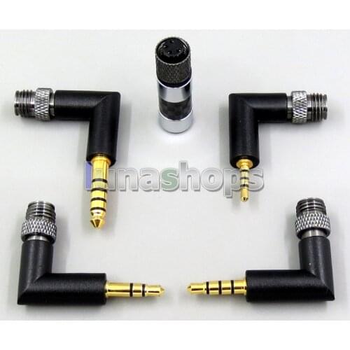 LaoG Seires 4.4mm 2.5mm 3.5mm Balanced PLUG 4 in 1 DIY Custom Hifi earhone cable Kits Adapter For D AWESOME LN006133