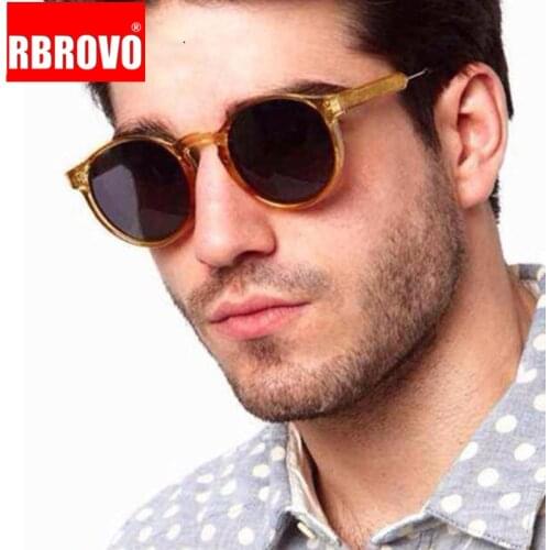 RBROVO 2021 Classic Vintage Round Sunglasses Women/Men Outdoor Oculos De Sol Gafas UV400 Brand Designer Driving Sun Glasses