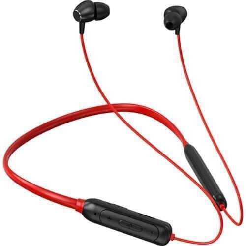 Kebidu HD Noise-reduction Stereo Headset Waterproof Sports Headset Neck-mounted Wireless Bluetooth Headset Support Card Playback