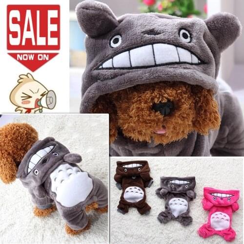 Warm Dog Clothes For Small Dogs Soft Winter Pet Clothes Jumpsuit Puppy Outfit New Pet Clothes Dog Hoodies Spring Autumn Leisure