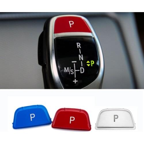ABS Gear Shift Knob P Button Cover Trim Cap replacement Fit For BMW 2 3 4 5 6 Series X3 X4 F22 F23 F30 F31 F34 F32 F33