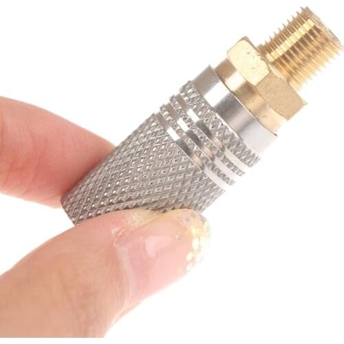 1PC Fashion Extended PCP Air Charging Quick Release Adapter Socket 1/8 BSP Quick Connector Dropshipping