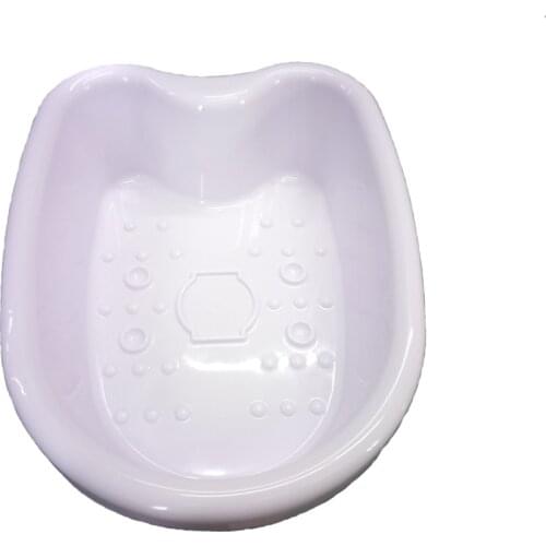 1pcs Plastic Basin for Foot Spa Ionic Detox Foot Spa Machine Detox Machine Ion Cleanser Foot Care Tool White Color By EMS E05
