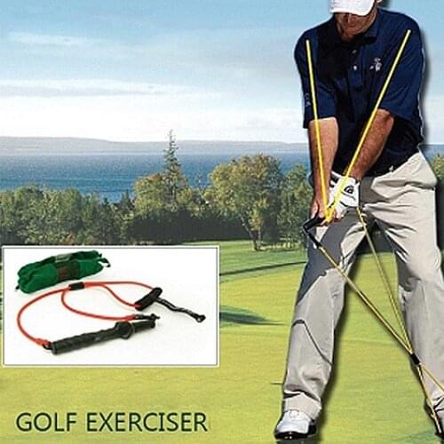 1pc Golf Swing Tension Belt Band Golf Swing Trainer Device Correction Strong Club Trainer Golf Strength Supplies Action