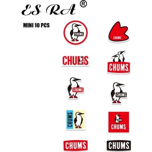 10 Pcs 1.5" Mini Stickers Logo Penguin PVC Waterproof Outdoor Pegatinas Brand For Lugguage Laptop Bike Bottle Helmet Kawaii