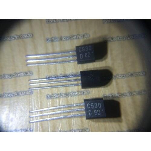 100PCS/lot Original 2SC930-D 2SC930D 2SC930 C930 TO92 AM Converter, FM RF IF Amp Applications