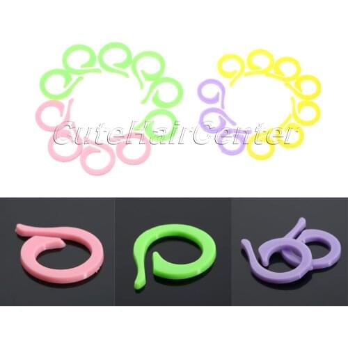 20pcs/lot Magic Knitting Crochet Craft Locking Stitch Marker Holder Needle Clip