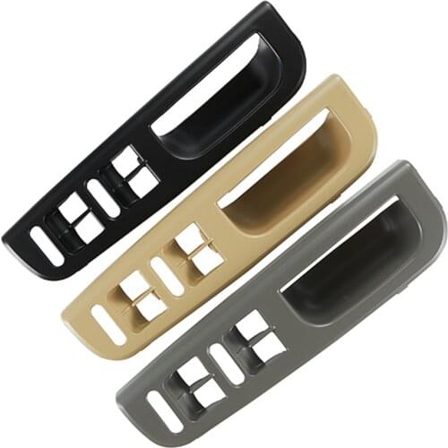 JIUWAN 1 Piece Car Window Door Handle Armrest Switch Control Panel Bezel For Volkswagen VW Passat B5 Golf 4 Jetta mk4 BORA