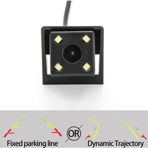 Fixed Or Dynamic Trajectory Tracks Rear View Camera For SsangYong New Actyon Korando 2010-2015 Car Parking Monitor