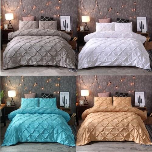 Duvet Cover Quilt Cover Sets Bedclothes Bedding Set With Pillowcase Bed Linen Single DoubleFull King Size Living Room
