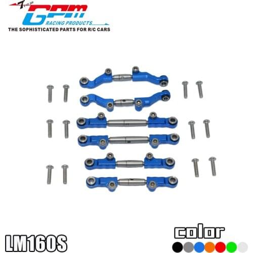 Losi 1/18 Mini-t 2.0 Aluminum Alloy Wave Foot + Positive And Negative Thread Adjustable Stainless Steel Rod