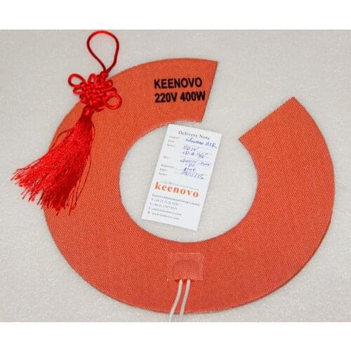 Chocolate Fountain Heater,Custom Designed Flexible Silicone Heater,Keenovo Heater First Grade Quality Guaranteed Free Shipping