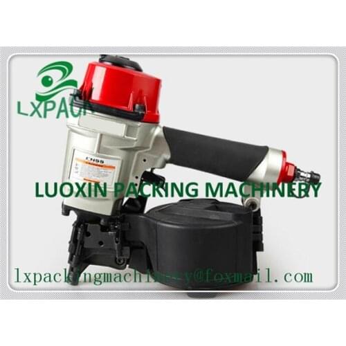 LX-PACK Lowest factory price Industrial Pneumatic Coil Nailer Air Nail Gun Tool industrial coil nailer for pallet making