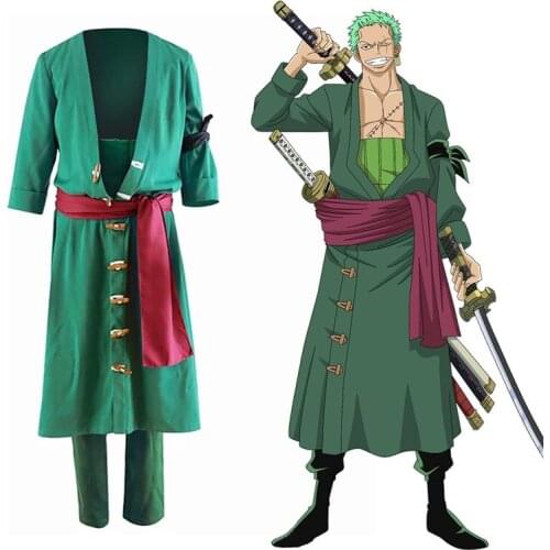 Roronoa Zoro Cosplay One Piece Character Costume Clothing