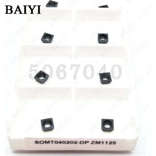 SOMT 040202 U Drill bit Hole Machining Center Abandon Stainless Steel Processing Tools U Fast Drills Carbide Inserts SOMT040202