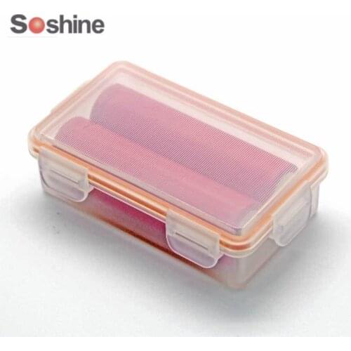 10 Pcs / Lot Tinhofire Waterproof 18650 Battery Holder Case Box 2X18650 Battery Waterproof Storage Box Case