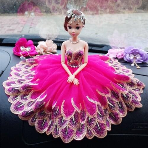 1pcs 30cm Beautiful forBarbie Plastic Doll and Handmade Wedding Dresses Dress Noble Reborn Babies doll Girl Best Gifts 022004
