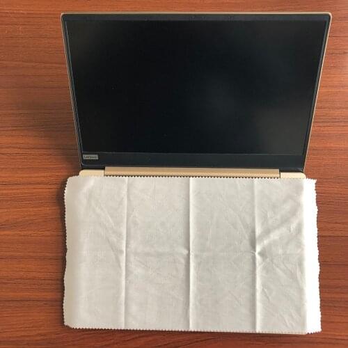 4 pcs 20*35cm/25*40cm Larger Size Microfiber Dustproof Cleaning Cloth for Notebook Keyboard for Glasses lens Customized logo