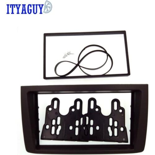 Car fascia 2 Din Car Dash Kit fascia for FIAT IDEA 2004-2007 Dash Trim Audio Panel Facia Installation Frame Front Bezel Cover