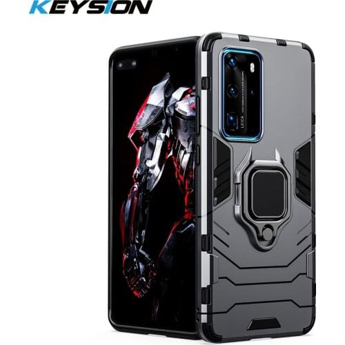 KEYSION Shockproof Armor Case For Huawei P40 P40 Pro Mate 30 P30 P20 Lite Phone Cover for Honor 20 20s 20i 20 Lite 10i 8s 8i 8A