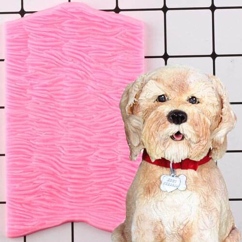 Dog Hair Lace Cookie Baking Fondant Molds Cake Border Silicone Mold Cake Decorating Tools DIY Candy Polymer Clay Chocolate Mould