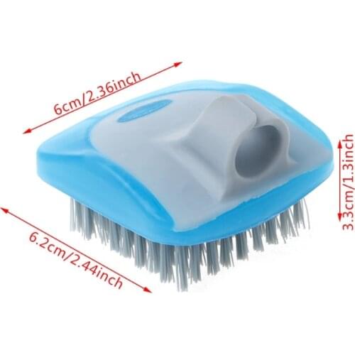 Mini Fruits Vegetables Cleaning Brush Fingers Protection Carrot Potato Cleaner