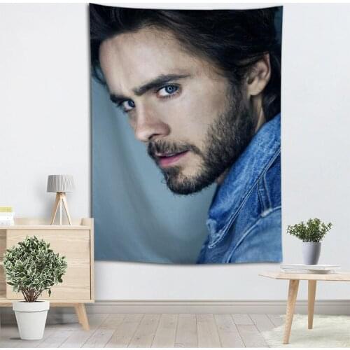 Jared Joseph Leto Tapestry Wall Hanging Decor Wall Cloth Tapestries Home Decoration Accessories Psychedelic Carpet Decorative