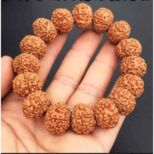 Nepalese flying saucer pile King Kong Bodhi 6 petals 7 hand string men and women bracelet scattered beads Buddha beads