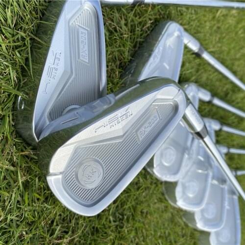 2021 New golf irons HISKE RX 203 Forged irons set ( 4 5 6 7 8 9 P ) with Stiff flex steel shaft golf clubs