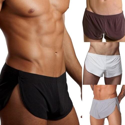 New boxer mens underwear men cotton underpants male pure men panties shorts underwear boxer shorts cotton solid cuecas Elastic