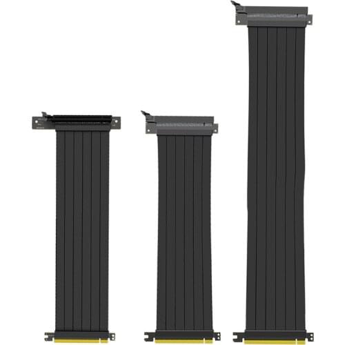 Full Speed 3.0 PCIE X16 Riser Cable Graphics Card Extension Cable PCI Express Riser Shielded Extender with antijam for GPU Vert