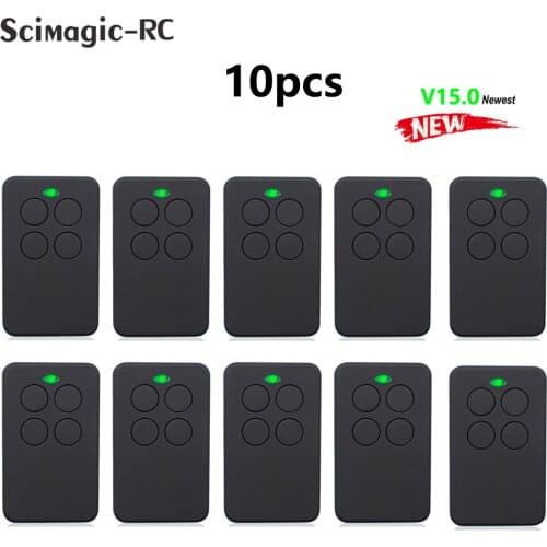 10pcs Auto Scan 287-868mhz 433mhz 868mhz Remote Control Duplicator Garage Command Gate Remote Controller Rolling Code