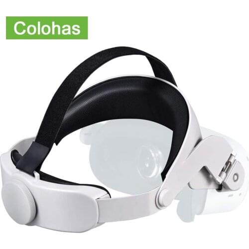 For Oculus Quest 2 Adjustable Head Strap VR Elite Strap Comfort Improve Supporting Forcesupport Reality Access VR Accessories