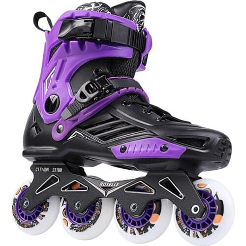 JAPY RS6 Inline Skates Professional Slalom Adult Roller Skating Shoes Sliding Free Skate Patins Size 35-46 Good As SEBA Sneakers