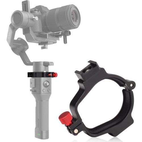 Rod Clamp Ring Extension Mounting Neck Ring for DJI Ronin SC Gimbal with Cold Shoe Threaded Holes mount Monitor LED Video Light