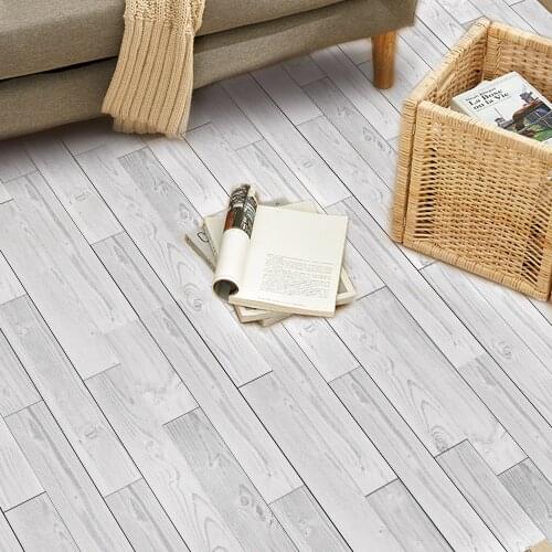 Classic Home Decoration Accessories For Kitchen Floor Stickers PVC Wood Grain Self Adhesive Wallpaper