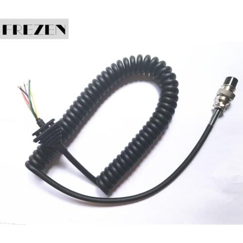 Generic Replacement Mic Cable Cord Wire For Alinco Radio EMS-57 EMS-53 DR635 DR620 DR435