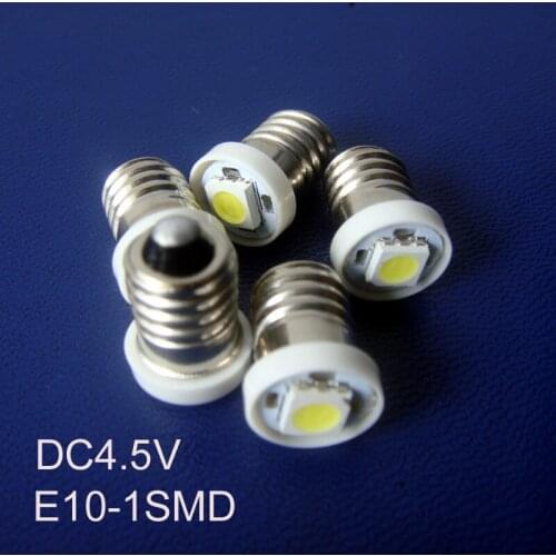 High quality DC4.5V Led E10,E10 light 5V,E10 Bulb 4.5V,E10 Led light,Led 4.5V E10 light,E10 led,E10 4.5V,free shipping 100pc/lot